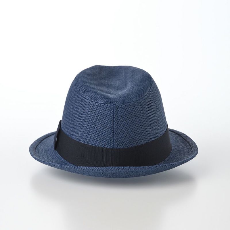 フェイルスワースの布帛ソフトハット Paperstraw Trilby（ペーパーストロー トリルビー） ネイビー