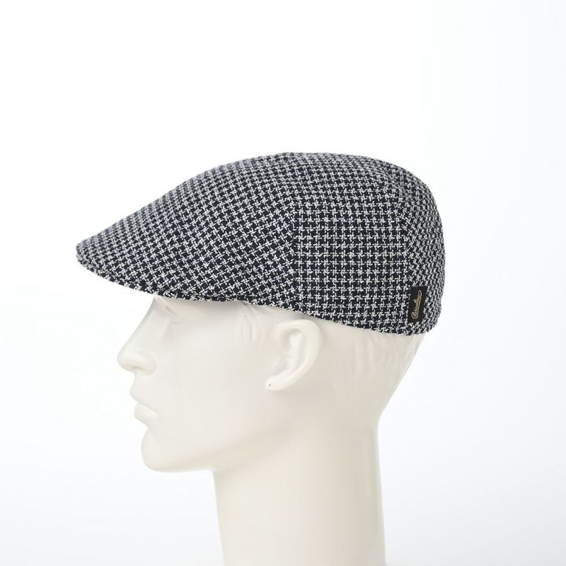 ボルサリーノのハンチング Hunting Parigi Houndstooth（ハンチング パリギ ハウンドトゥース） B12182 ネイビー