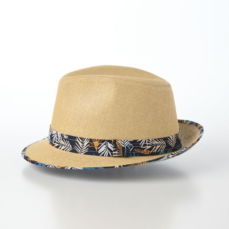 フェイルスワースのストローハット Malibu Trilby（マリブ トリルビー） ベージュ