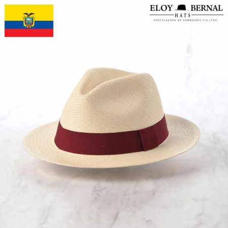 エロイベルナール パナマハット Flat Panama Hat（フラット パナマ 