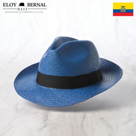 エロイベルナールのパナマハット PALETA NEU（パレッタ ノイ） ブルー