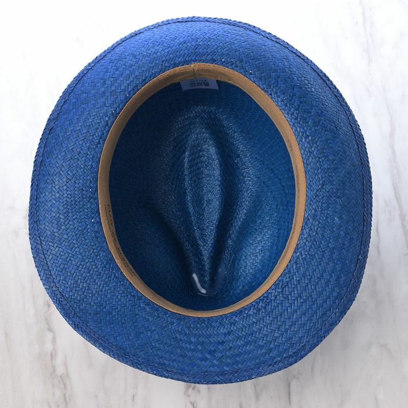 エロイ ベルナールのパナマハット PALETA NEU（パレッタ ノイ） ブルー