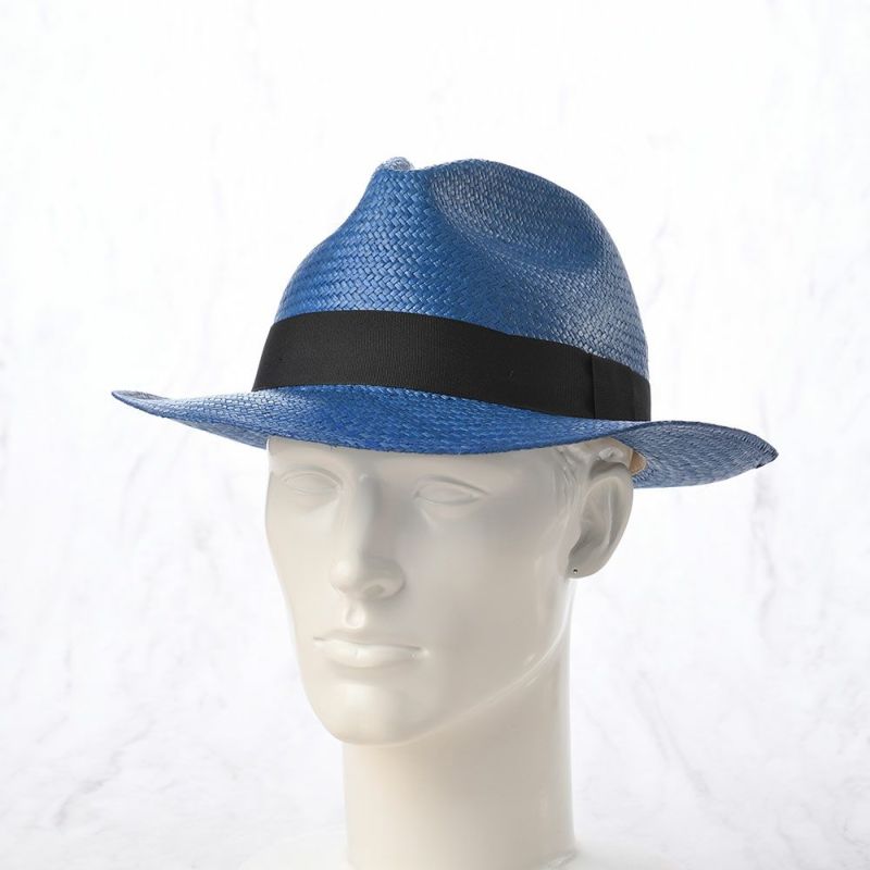エロイ ベルナールのパナマハット PALETA NEU（パレッタ ノイ） ブルー