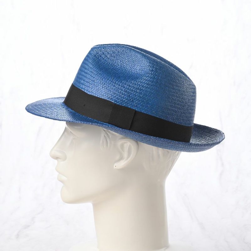 エロイ ベルナールのパナマハット PALETA NEU（パレッタ ノイ） ブルー