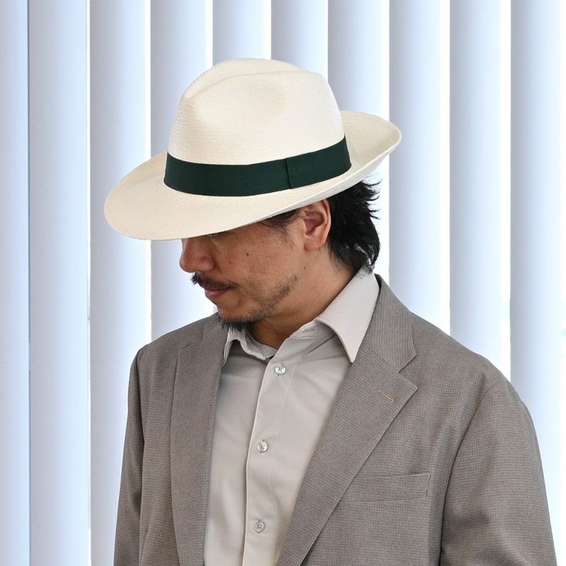 エロイ ベルナールのパナマハット ALIANZA NEU（アリアンサ ノイ） グリーン