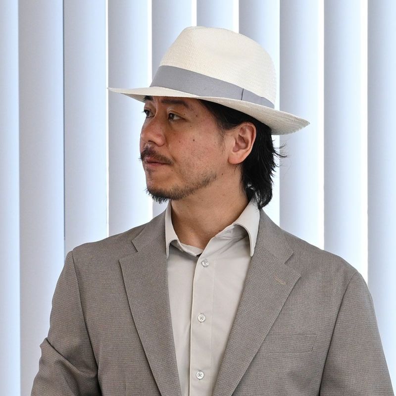 エロイ ベルナールのパナマハット ALIANZA NEU（アリアンサ ノイ） グレー