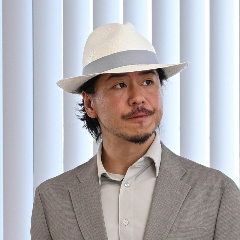 エロイ ベルナールのパナマハット ALIANZA NEU（アリアンサ ノイ） グレー