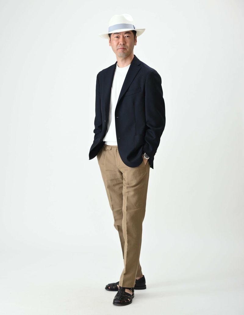 エロイ ベルナールのパナマハット ALIANZA NEU（アリアンサ ノイ） グレー