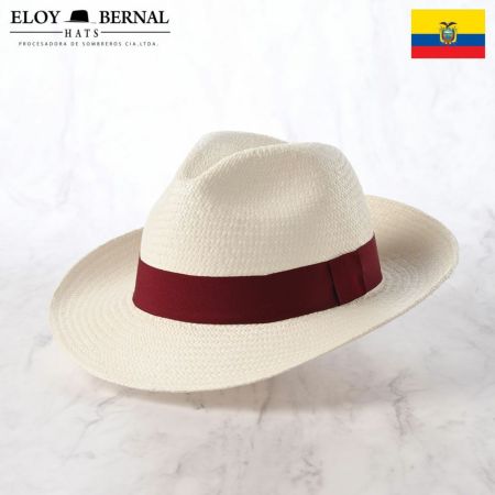 エロイベルナールのパナマハット ALIANZA NEU（アリアンサ ノイ） ワインレッド