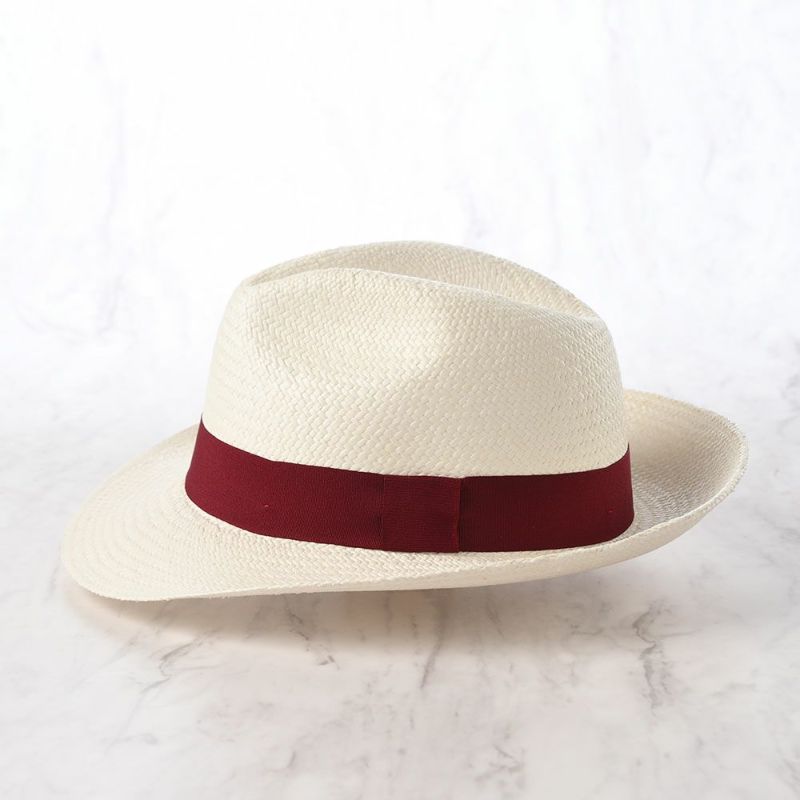 エロイ ベルナールのパナマハット ALIANZA NEU（アリアンサ ノイ） ワインレッド