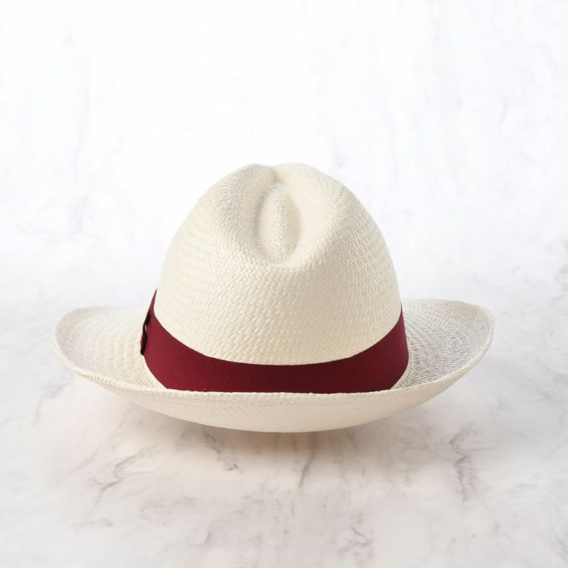 エロイ ベルナールのパナマハット ALIANZA NEU（アリアンサ ノイ） ワインレッド