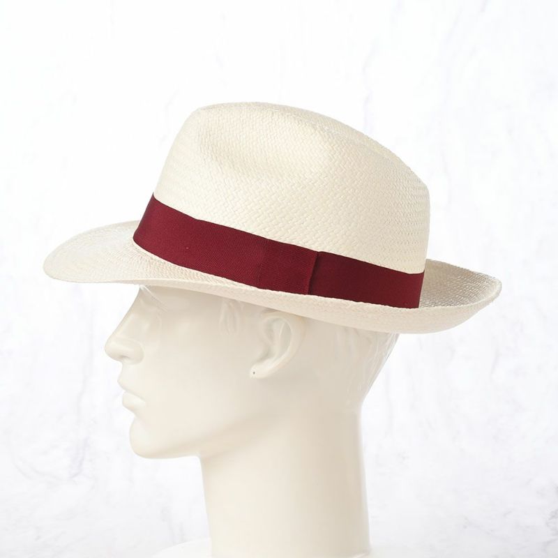 エロイ ベルナールのパナマハット ALIANZA NEU（アリアンサ ノイ） ワインレッド