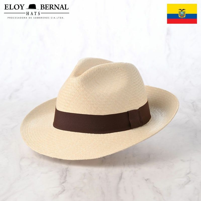 エロイ ベルナールのパナマハット PARIENTES NEU（パリエンテ ノイ） ブラウン