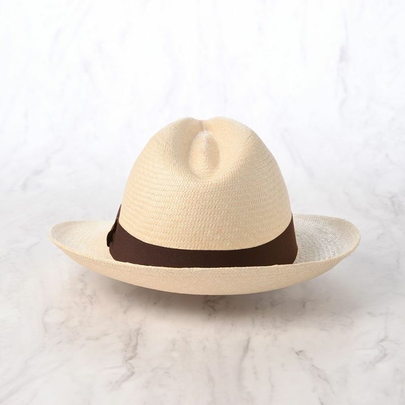 エロイ ベルナールのパナマハット PARIENTES NEU（パリエンテ ノイ） ブラウン