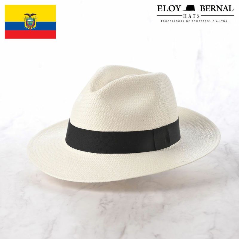 エロイ ベルナールのパナマハット Standard Panama Hat（スタンダード パナマハット） ホワイト