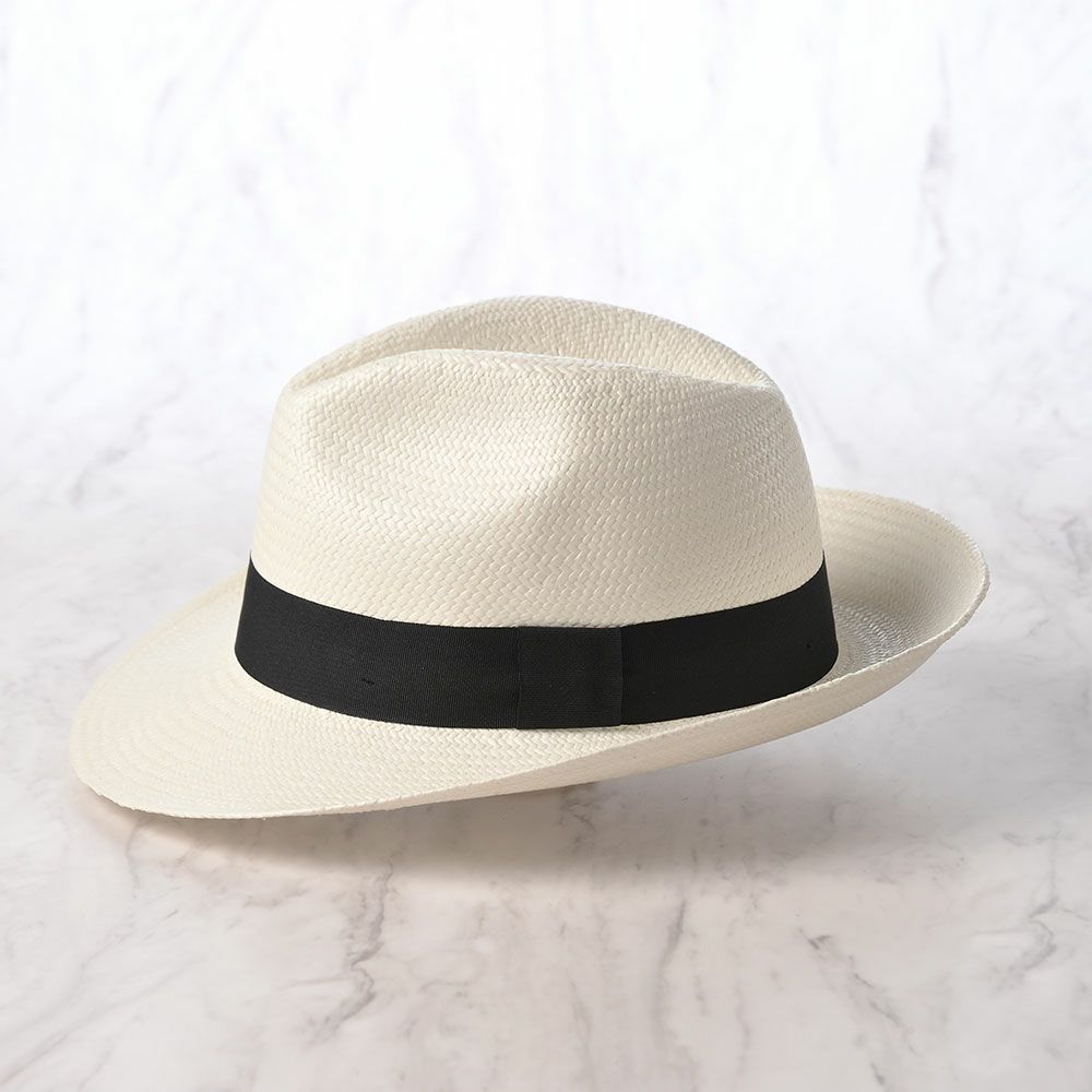 エロイ ベルナールのパナマハット Standard Panama Hat（スタンダード パナマハット） ホワイト