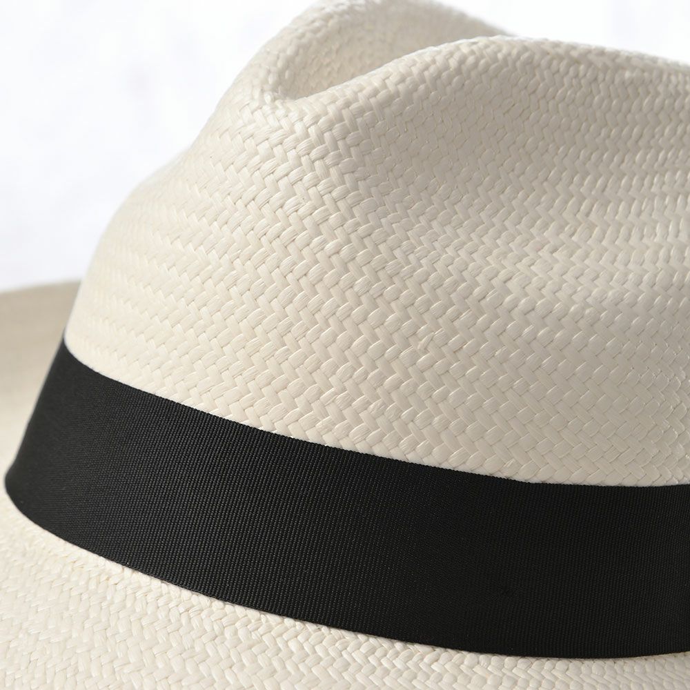 エロイ ベルナールのパナマハット Standard Panama Hat（スタンダード パナマハット） ホワイト