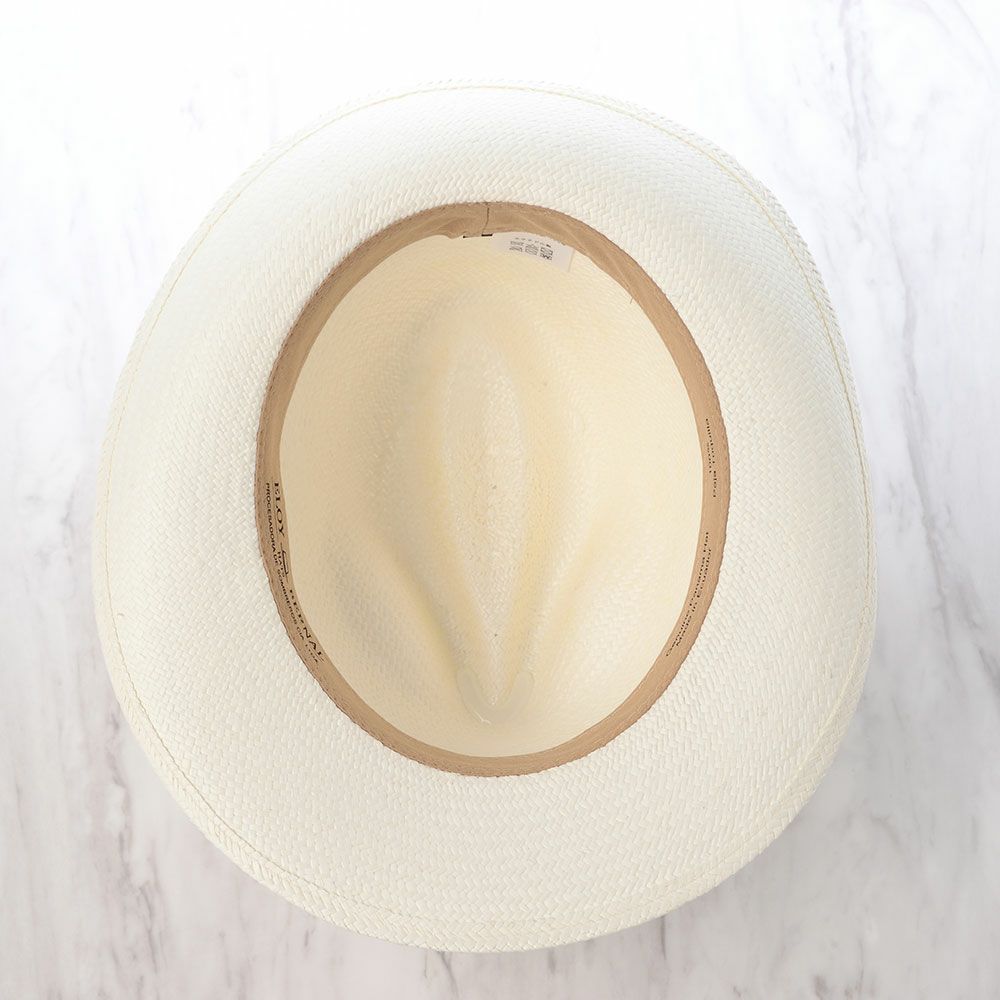 エロイ ベルナールのパナマハット Standard Panama Hat（スタンダード パナマハット） ホワイト