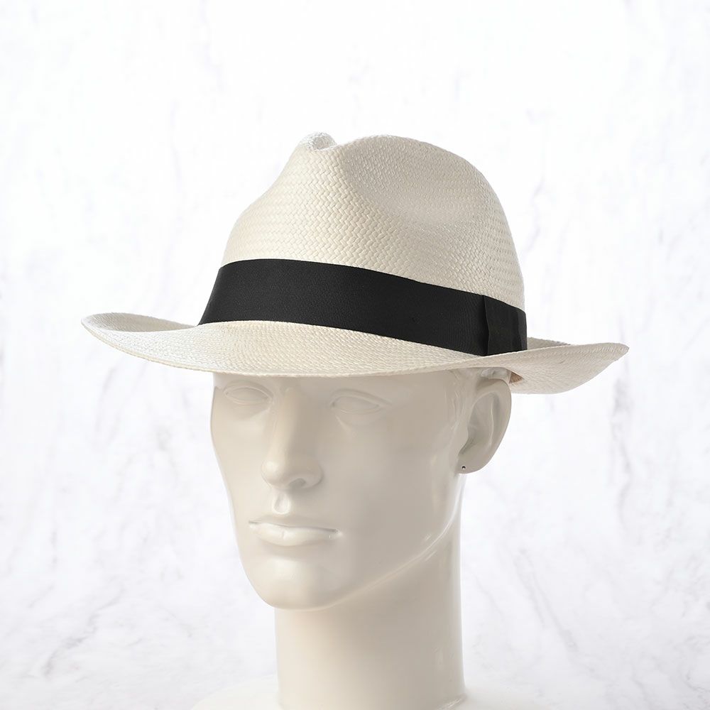 エロイ ベルナールのパナマハット Standard Panama Hat（スタンダード パナマハット） ホワイト