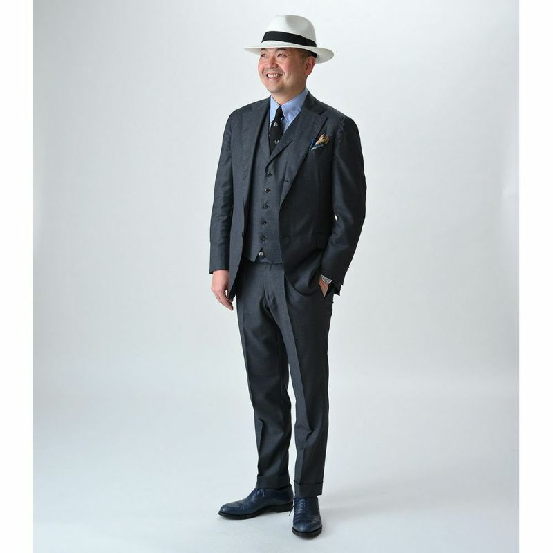 エロイ ベルナールのパナマハット Standard Panama Hat（スタンダード パナマハット） ホワイト