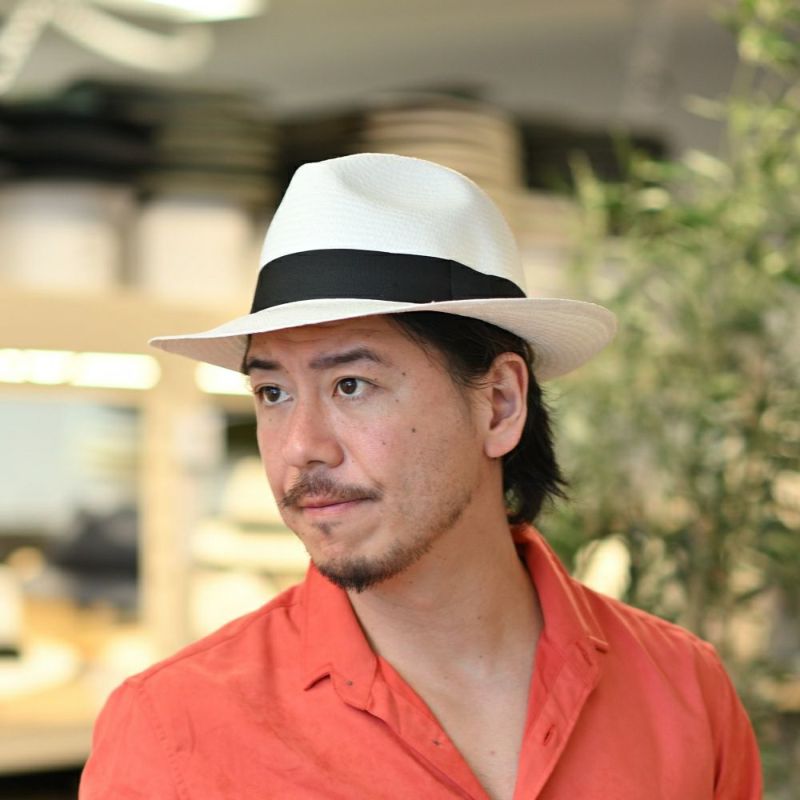 エロイ ベルナールのパナマハット Standard Panama Hat（スタンダード パナマハット） ホワイト