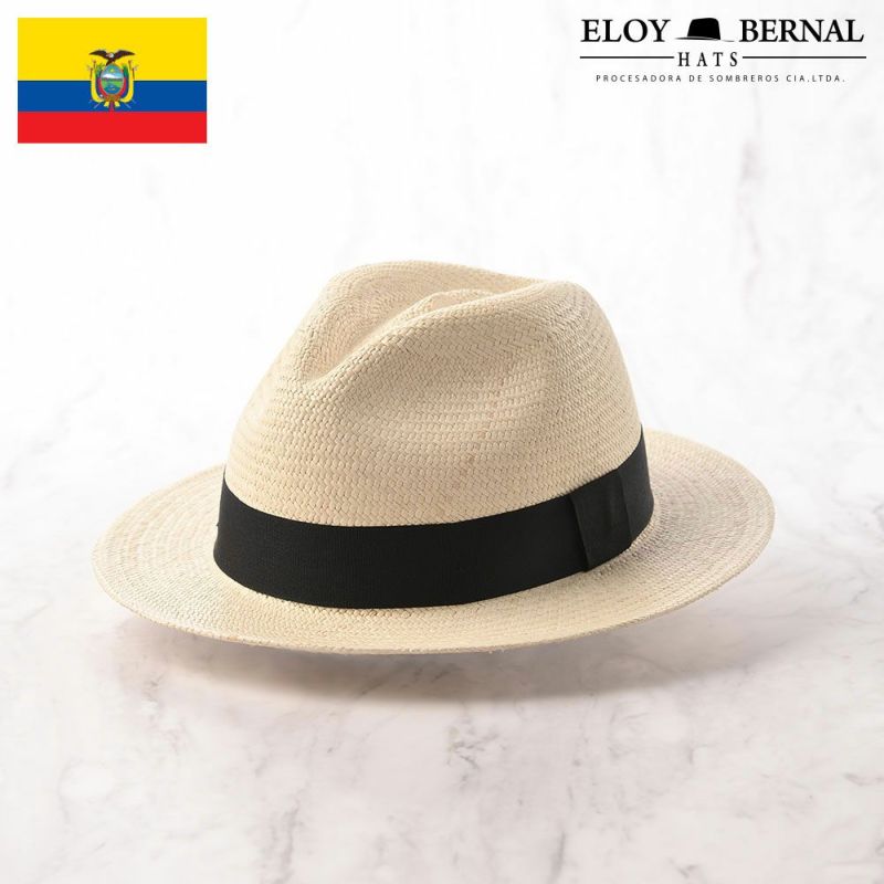 エロイ ベルナールのパナマハット Flat Panama Hat（フラット パナマハット） ナチュラル