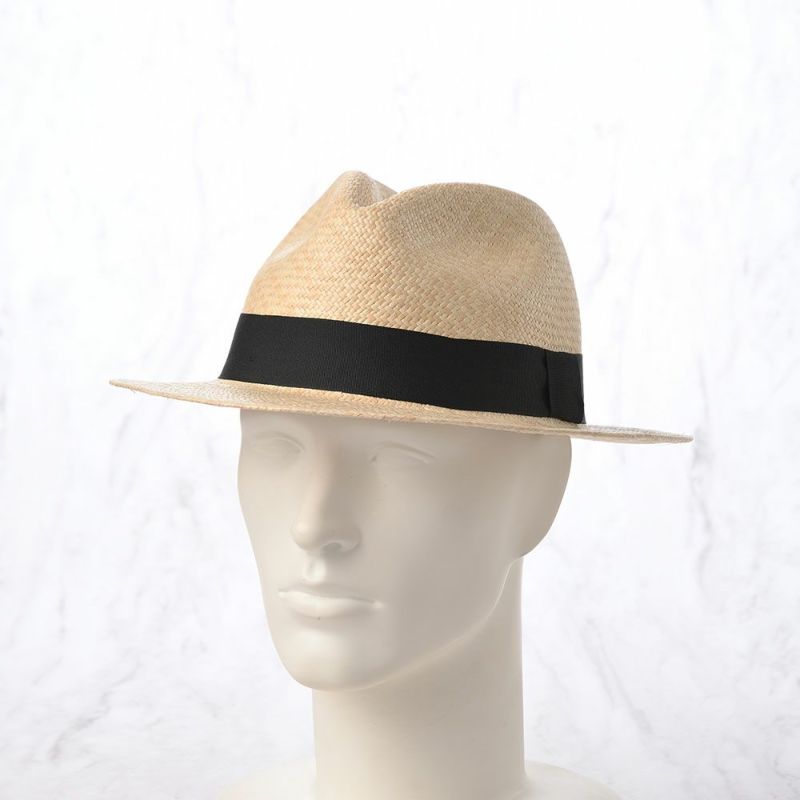 エロイ ベルナールのパナマハット Flat Panama Hat（フラット パナマハット） ナチュラル