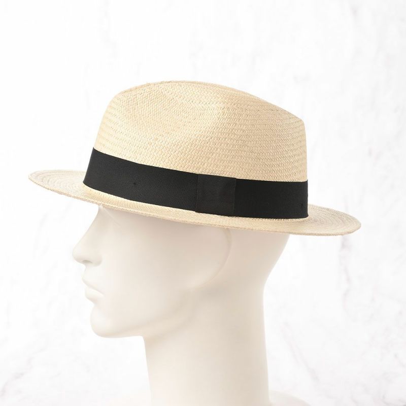 エロイベルナール パナマハット Flat Panama Hat（フラット パナマ 