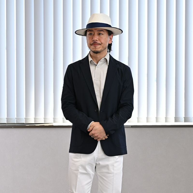 ビガリのパナマハット KELLAN PANAMA（ケラン パナマ） ホワイト