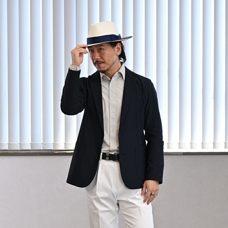 ビガリのパナマハット KELLAN PANAMA（ケラン パナマ） ホワイト