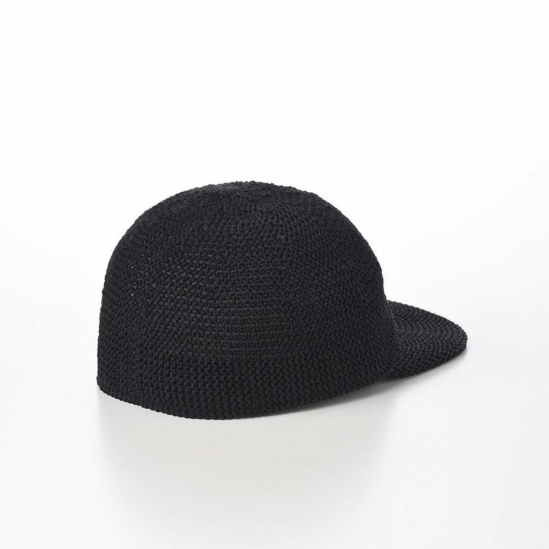 レッターのニットキャップ Sharly Cotton Cap（シャーリー コットン キャップ） ブラック