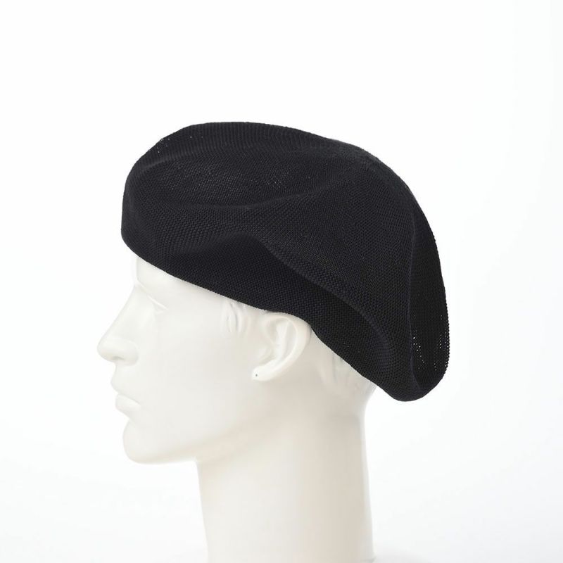 レッターのハンチング Sharly Beret（シャーリー ベレー） ブラック