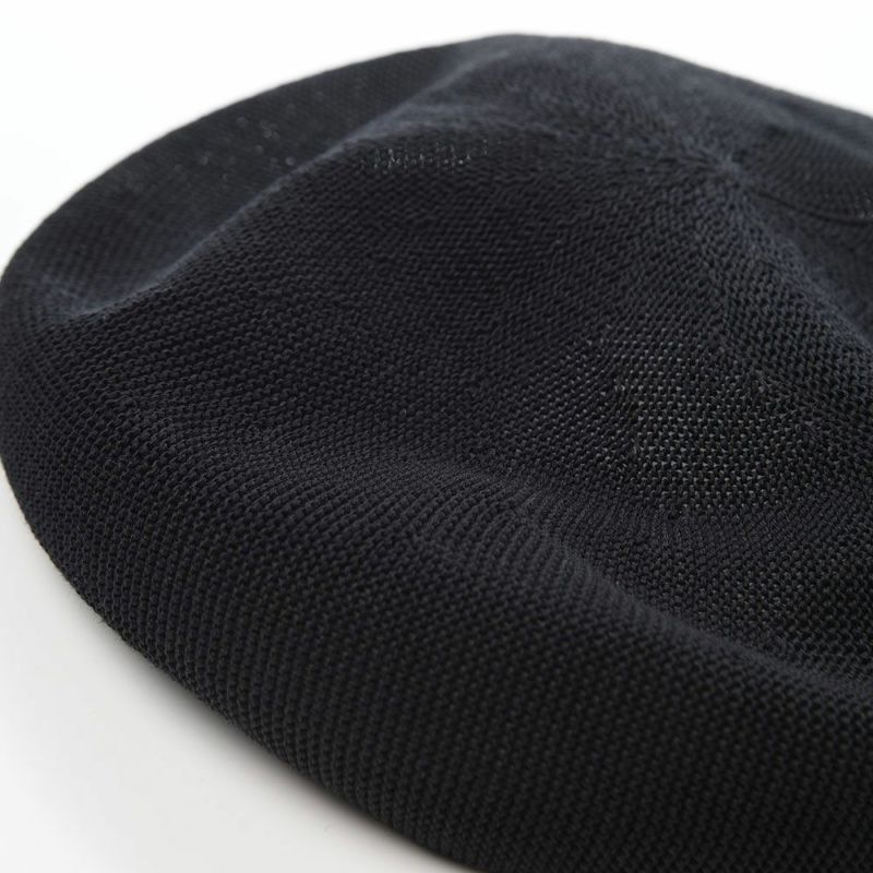 レッターのハンチング Sharly Beret（シャーリー ベレー） ブラック