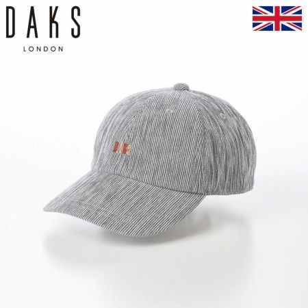 ダックスのキャップ Cap Cotton Crepe（キャップ コットンクレープ） D1803 グレー