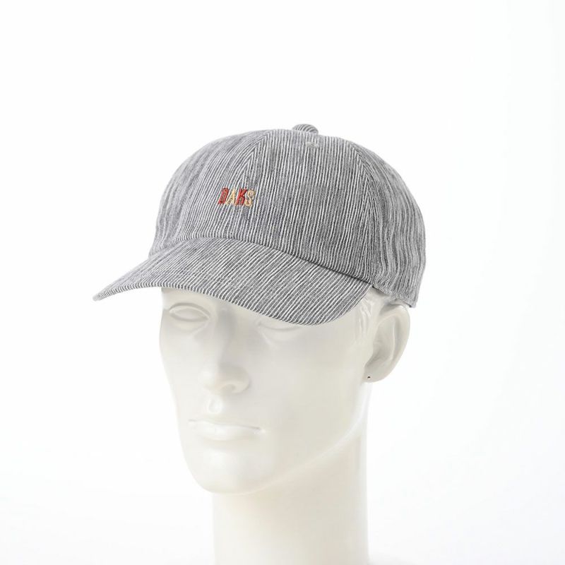 ダックスのキャップ Cap Cotton Crepe（キャップ コットンクレープ） D1803 グレー