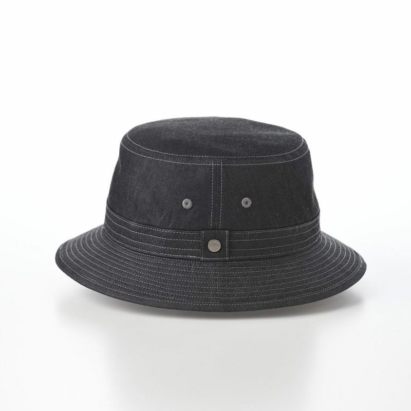 ダックスのバケットハット Bucket Hat Denim（バケットハット デニム） D1804 ブラック