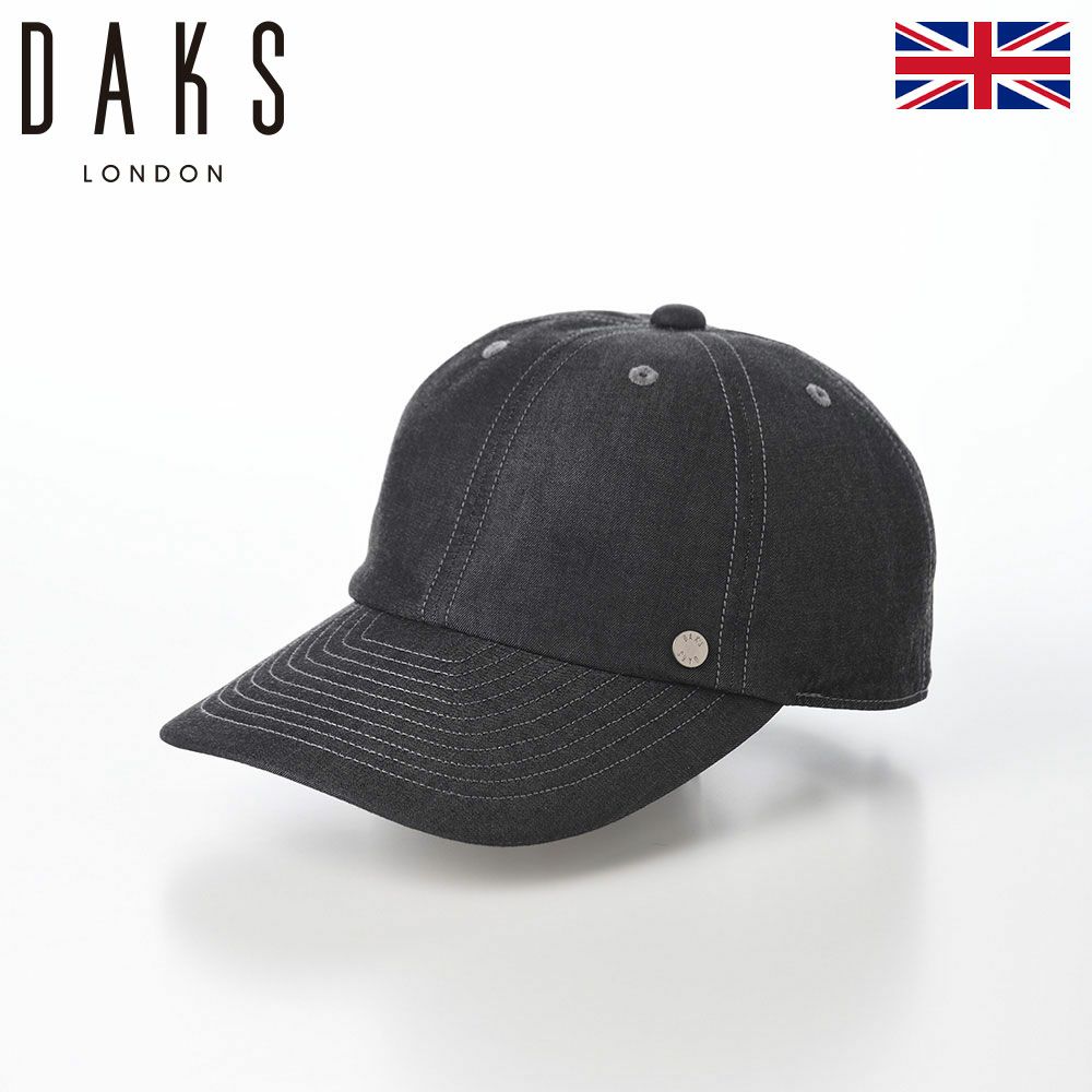ダックス キャップ Cap Denim（キャップ デニム） D1805 ブラック