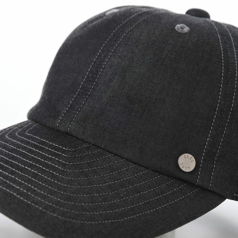 ダックスのキャップ Cap Denim（キャップ デニム） D1805 ブラック