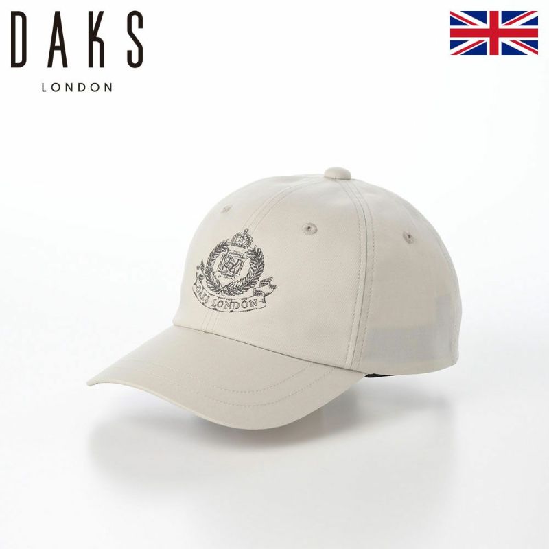 ダックスのキャップ Logo Cap Coat Cloth（ロゴキャップ コートクロス） D1818 グレー