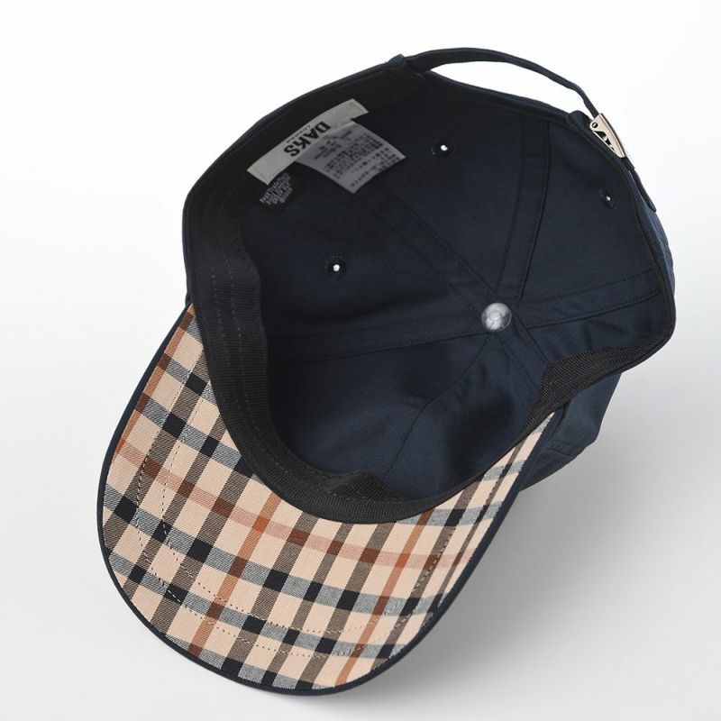 ダックスのキャップ Logo Cap Coat Cloth（ロゴキャップ コートクロス） D1818 ネイビー