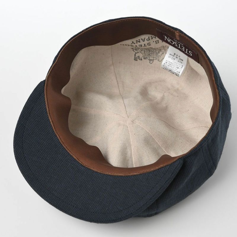 ステットソンのキャスケット LINEN CASQUETTE（リネン キャスケット） SE762 ネイビー