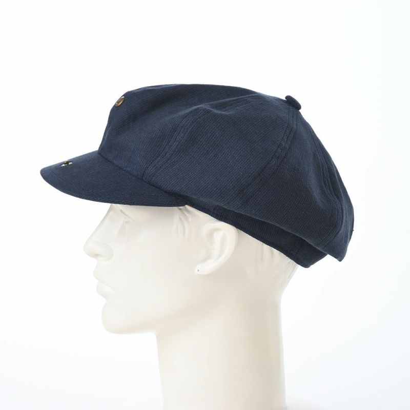 ステットソンのキャスケット LINEN CASQUETTE（リネン キャスケット） SE762 ネイビー