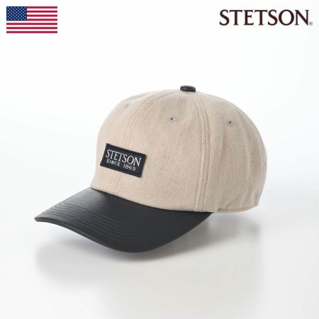 ステットソンのキャップ COMBINATION CAP（コンビネーション キャップ） SE765 ベージュ