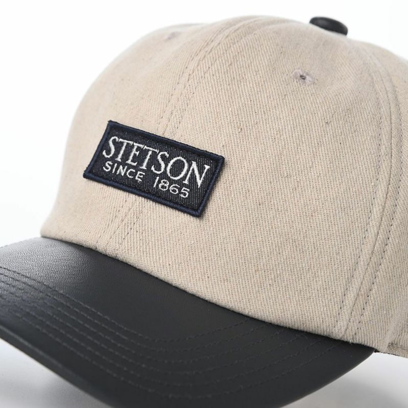 ステットソンのキャップ COMBINATION CAP（コンビネーション キャップ） SE765 ベージュ