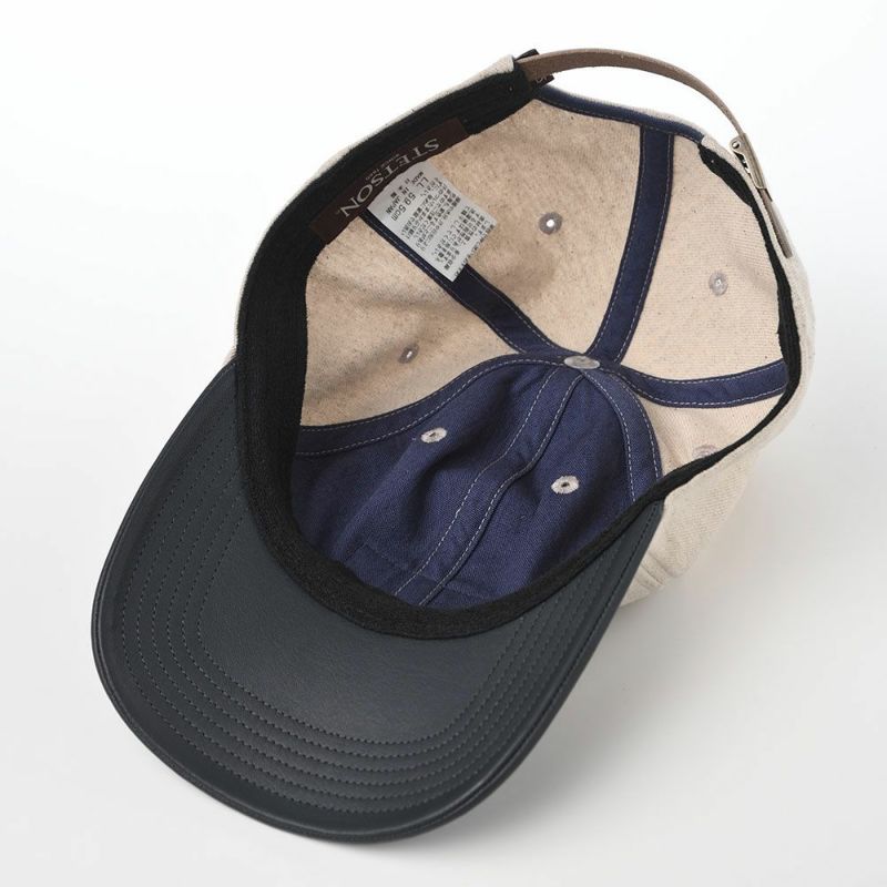 ステットソンのキャップ COMBINATION CAP（コンビネーション キャップ） SE765 ベージュ