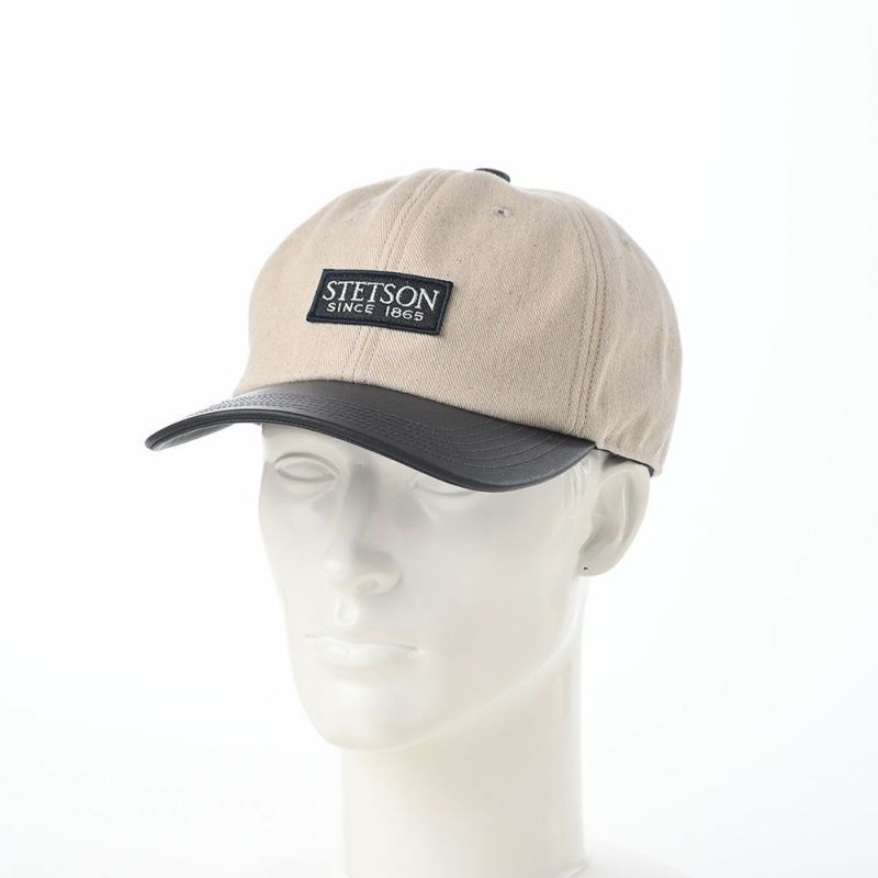 ステットソンのキャップ COMBINATION CAP（コンビネーション キャップ） SE765 ベージュ