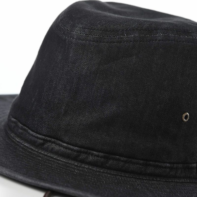 ステットソンのアウトドアハット COOL MAX DENIM HAT（クールマックス デニムハット） SE768 ブラック