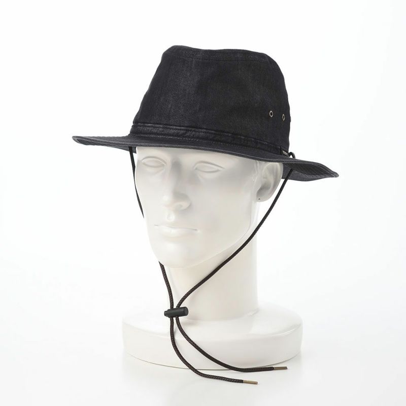 ステットソンのアウトドアハット COOL MAX DENIM HAT（クールマックス デニムハット） SE768 ブラック