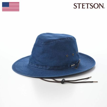 ステットソンのアウトドアハット COOL MAX DENIM HAT（クールマックス デニムハット） SE768 ブルー