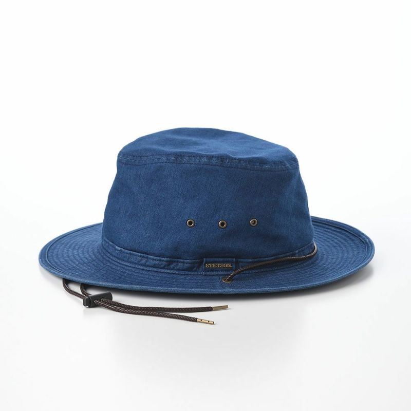 ステットソンのアウトドアハット COOL MAX DENIM HAT（クールマックス デニムハット） SE768 ブルー